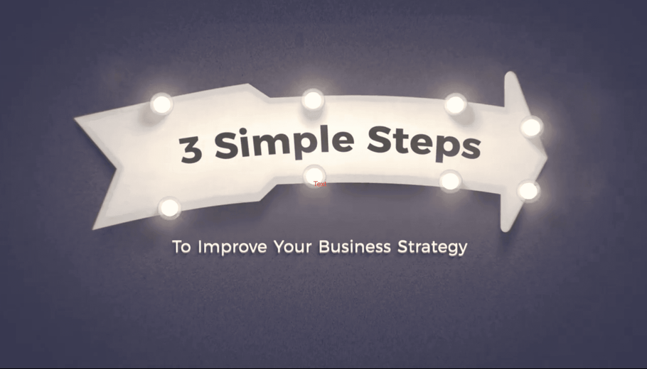 Three Steps to Improve Your Business Strategy
